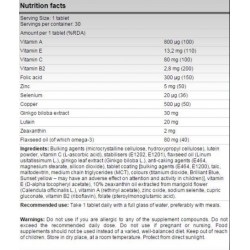 FA Nutrition Eyes Formula - 30 tabs